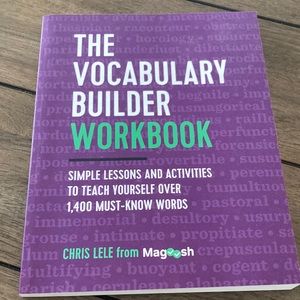 The Vocabulary Builder Workbook improve SAT ACT scores improve vocabulary skills